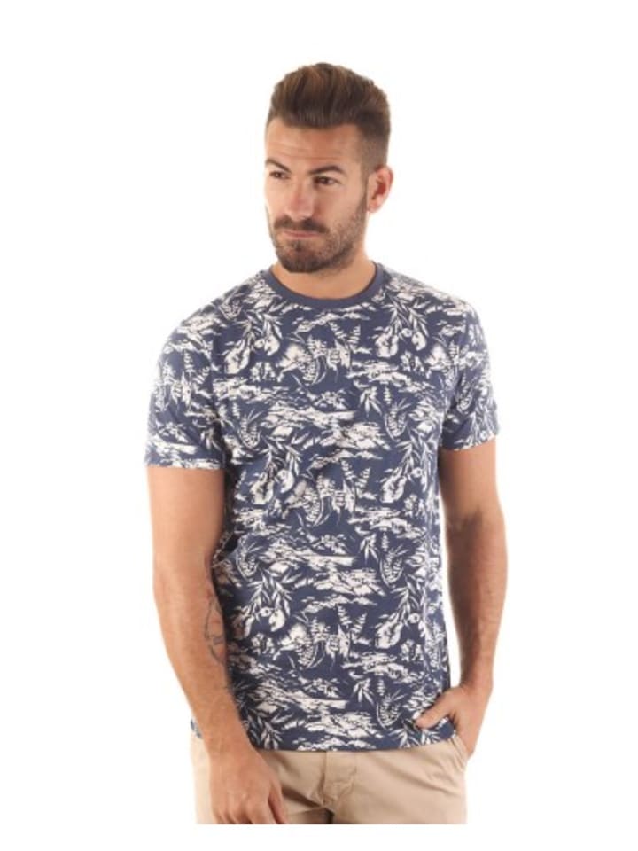 

Футболка Gant, цвет marineblau/weiß
