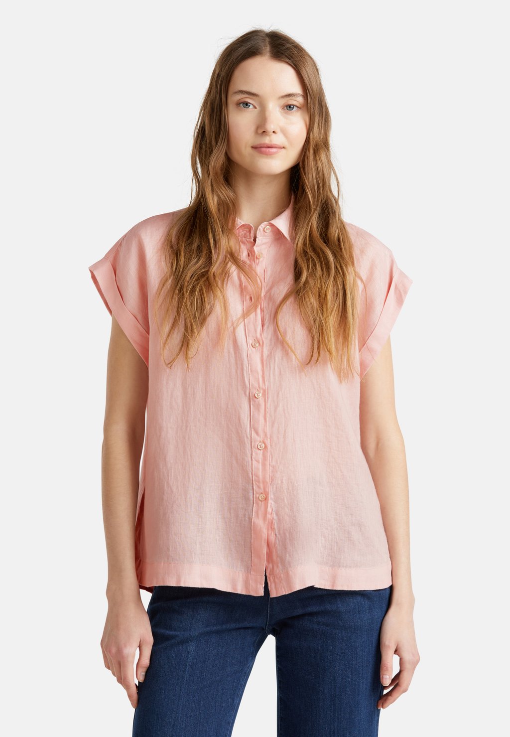 

Рубашка REGULAR FIT United Colors of Benetton, розовый