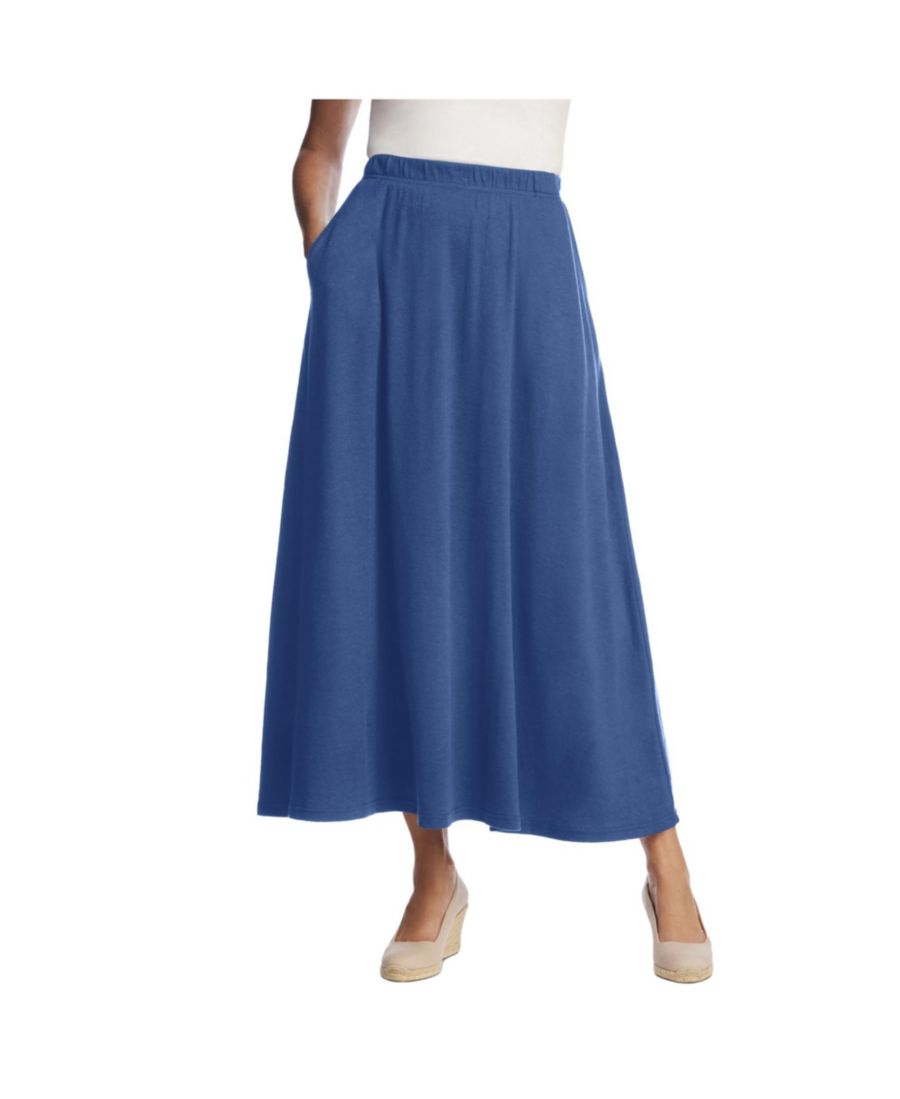 

Женская макси-юбка Within Within на 7 дней Woman Within, Royal navy