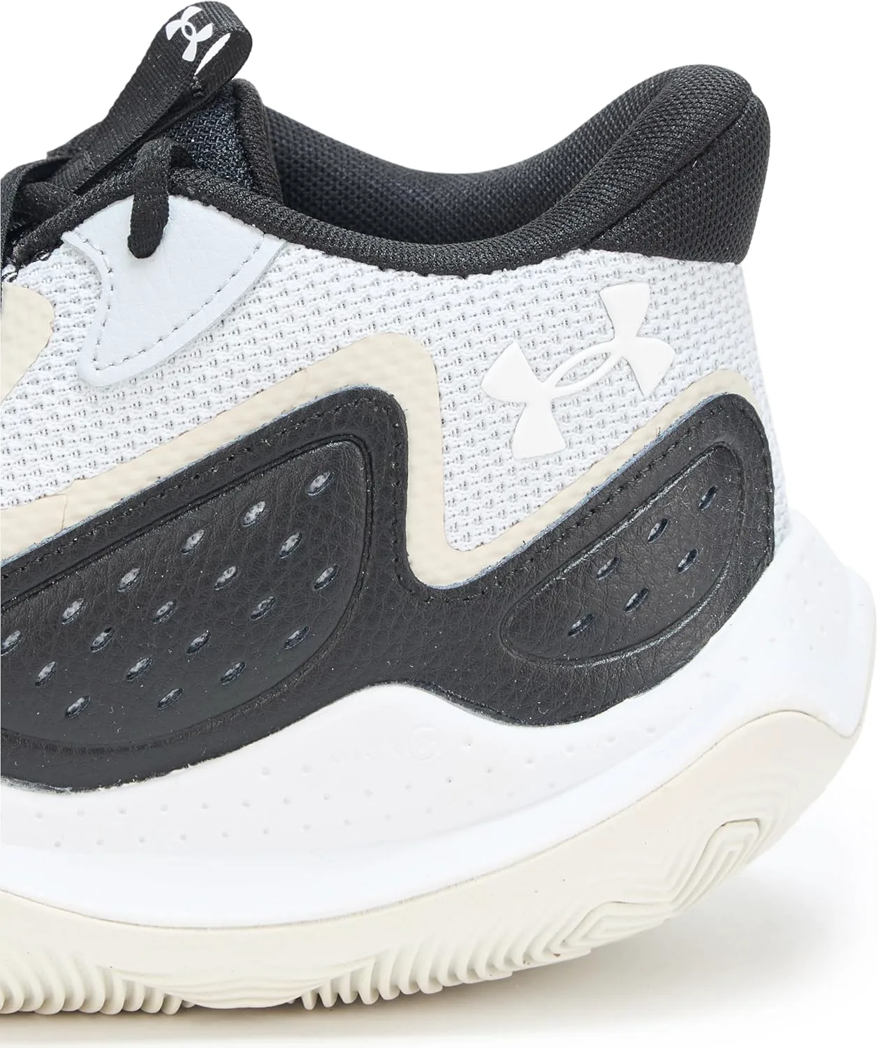 Баскетбольные кроссовки Under Armour Men's Ua Jet '23, серый/черный/белый — фото 4