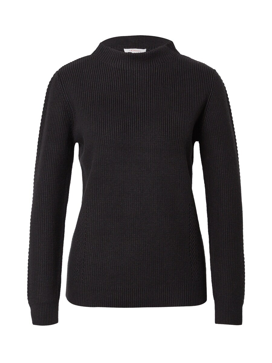 

Базовый свитер s.Oliver Sweater, черный