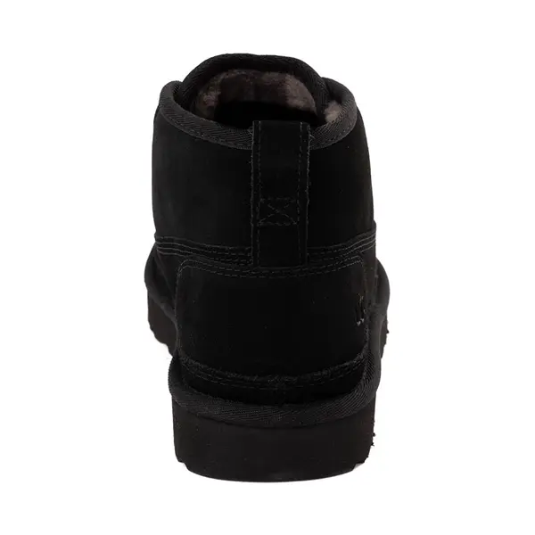 Мужские ботинки UGG Neumel Moc из мягкой замши с подкладкой из овчины, черный — фото 4