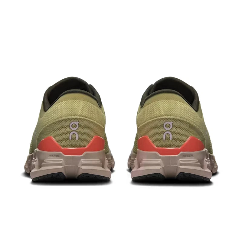 Мужские кроссовки On Cloud X 4 3ME30043082 Caper Salmon Running Shoes TF8599, зеленый — фото 4