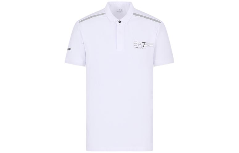 

Футболка поло EA7 Emporio Armani мужская, темно-синяя