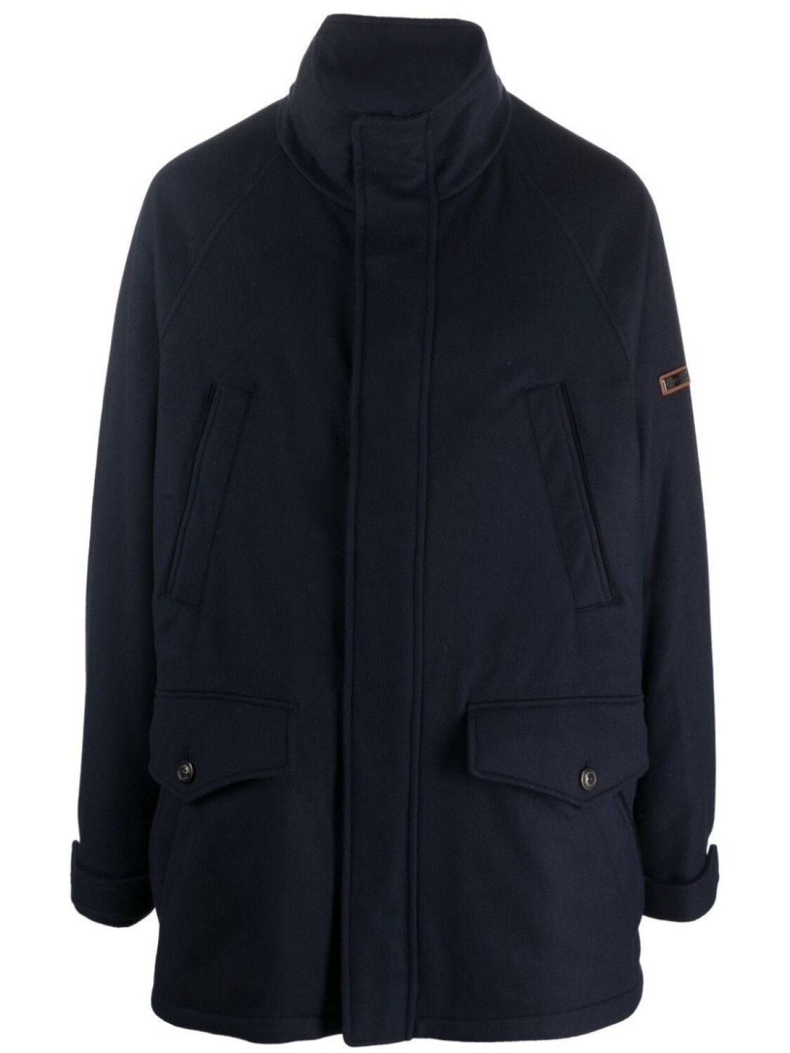 

Ralph Lauren Purple Label парка из смесовой шерсти, синий