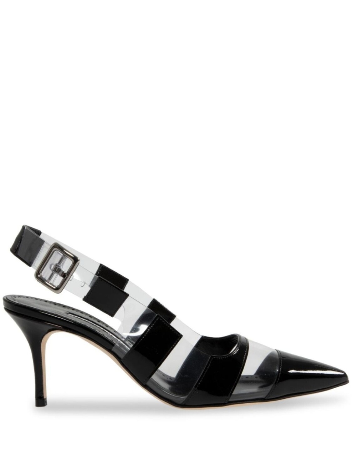 

Manolo Blahnik туфли Uxra с ремешком на пятке, черный