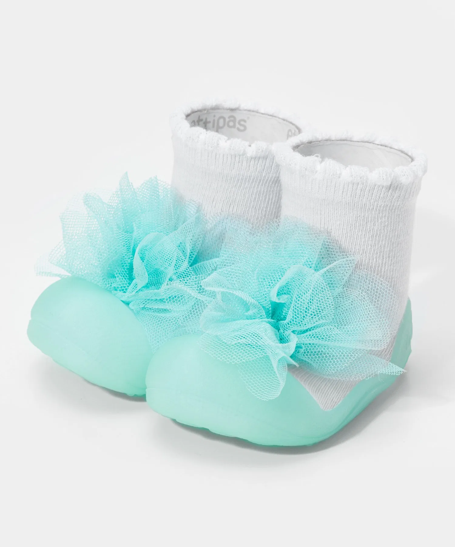 Детские носки-ботинки Attipas New Corsage зелёные