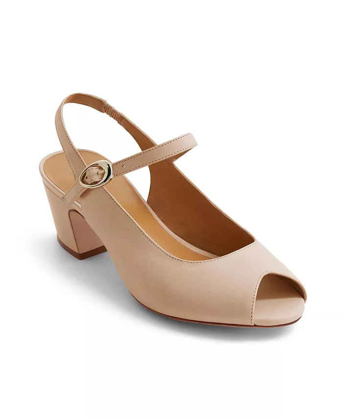 Туфли-лодочки с открытым носком Bernardo Bailen Mary Jane Bernardo Footwear, розовый — фото 3