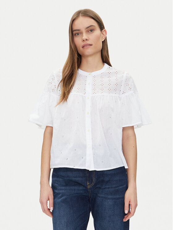 

Рубашка обычного кроя 728755-01 Gap, белый