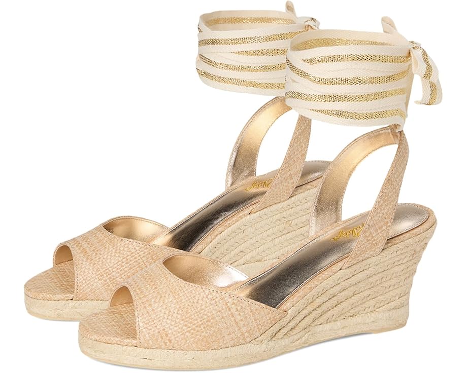 Туфли Lilly Pulitzer Paley Espadrille Wedge, цвет Natural