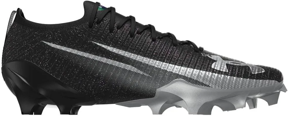 Футбольные бутсы Under Armour Blur Pro для мужчин, черный — фото 2