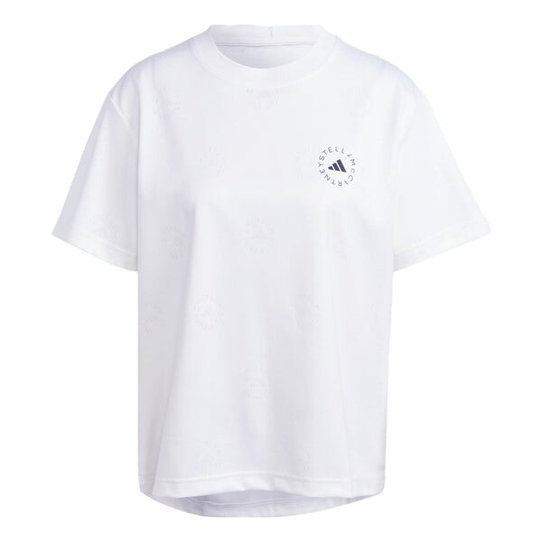 

Футболка (WMNS) adidas by Stella McCartney TrueCasuals Regular Sportswear T-Shirts 'White', белый