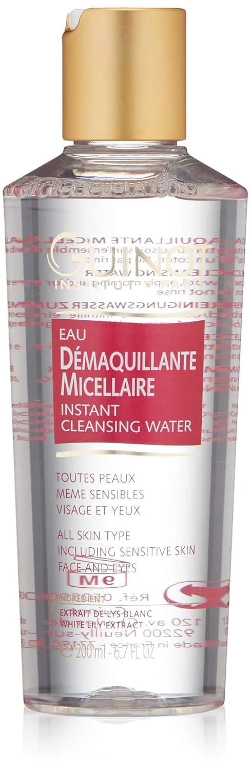 Гель для умывания Guinot — Очищающая вода Instant Cleansing Water, ,7 жидких унций, 4.54 г