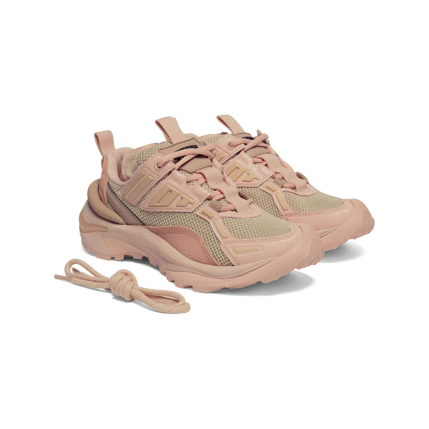 Onitsuka Tiger LAPLUNG Chunky Sneakers Unisex Cherry Blossom Pink — фото 4