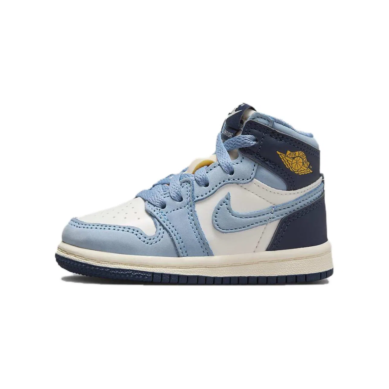 Кроссовки высокие Jordan Air Jordan 1 сине-белые