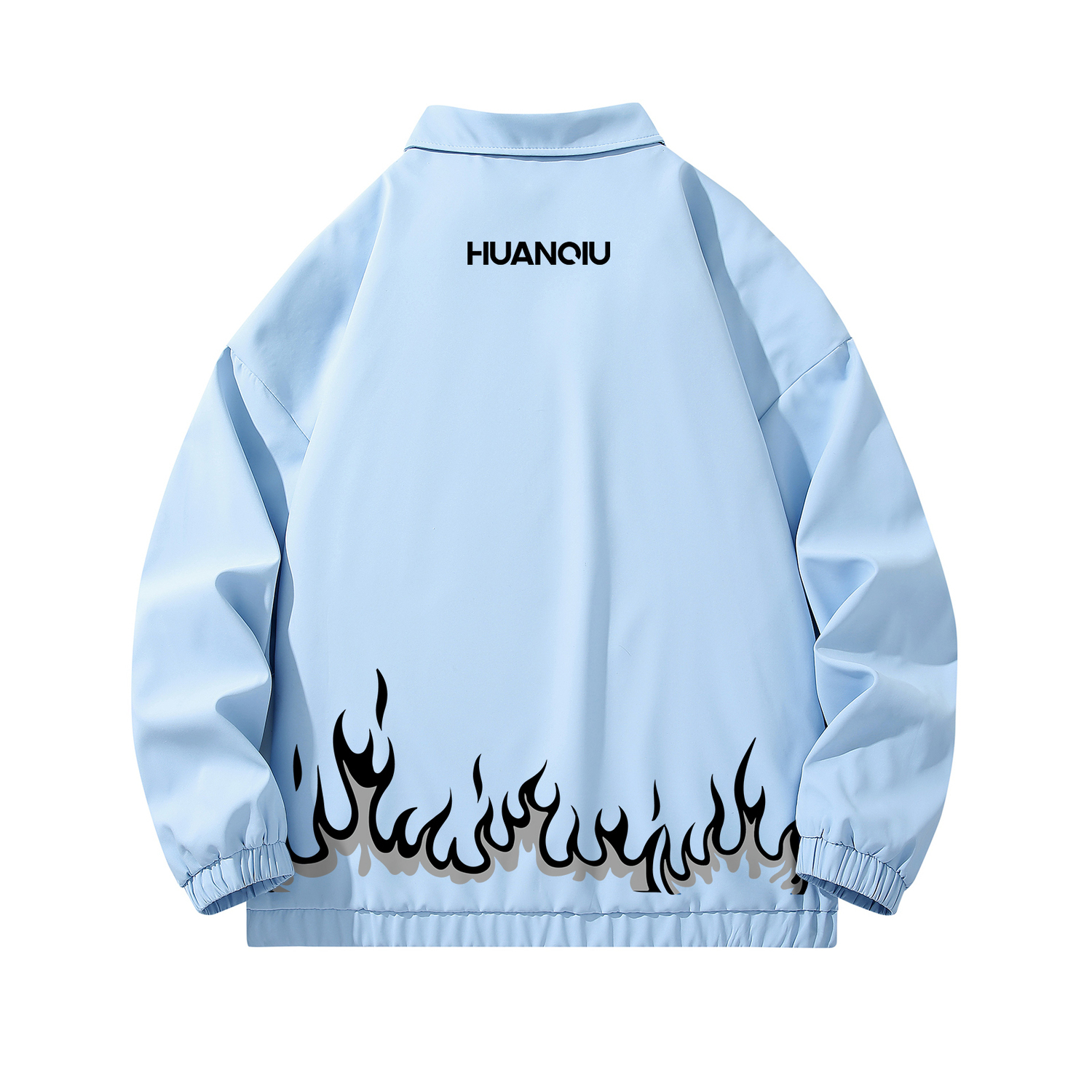 

Куртка Unisex Lapel Moderate Others HUANQIU, светло-синий