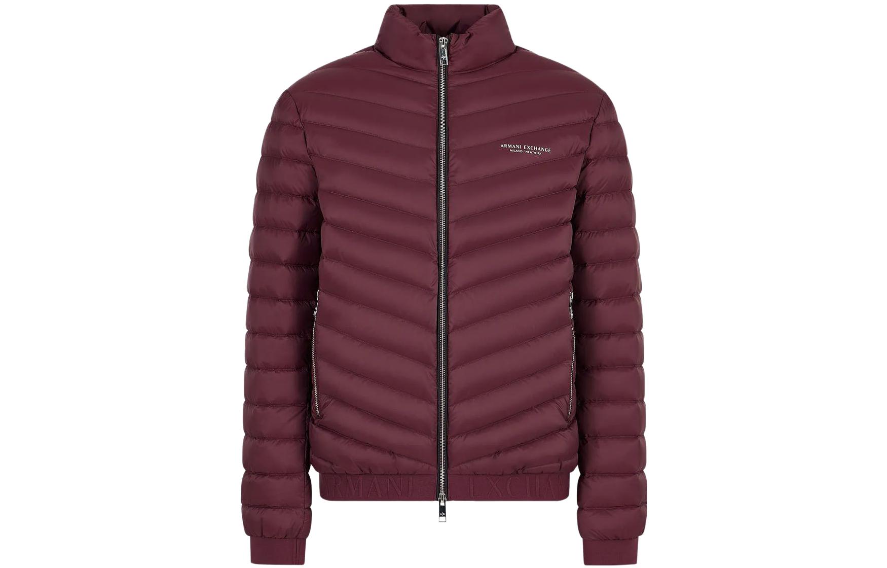 

Куртка пуховая мужская ARMANI EXCHANGE, бордовый, Серый, Куртка пуховая мужская ARMANI EXCHANGE, бордовый