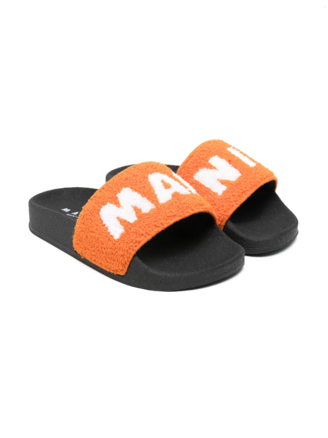 

Махровые тапочки Marni Kids, оранжевый