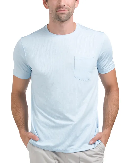 

Рубашка с карманами Active Performance Kenneth Cole, цвет Blue Bird