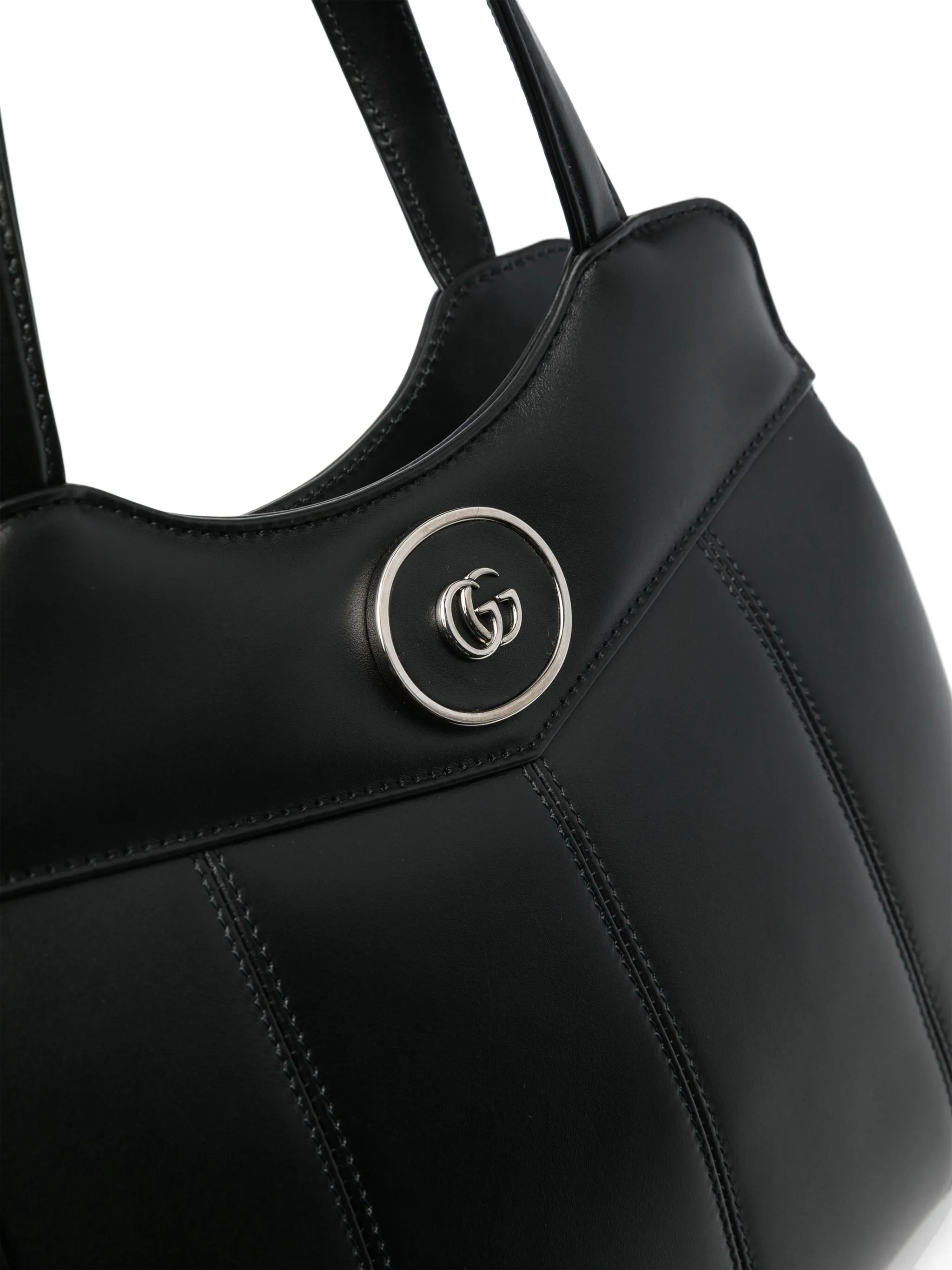 Маленькая сумка-тоут Petite GG Gucci, черный — фото 4