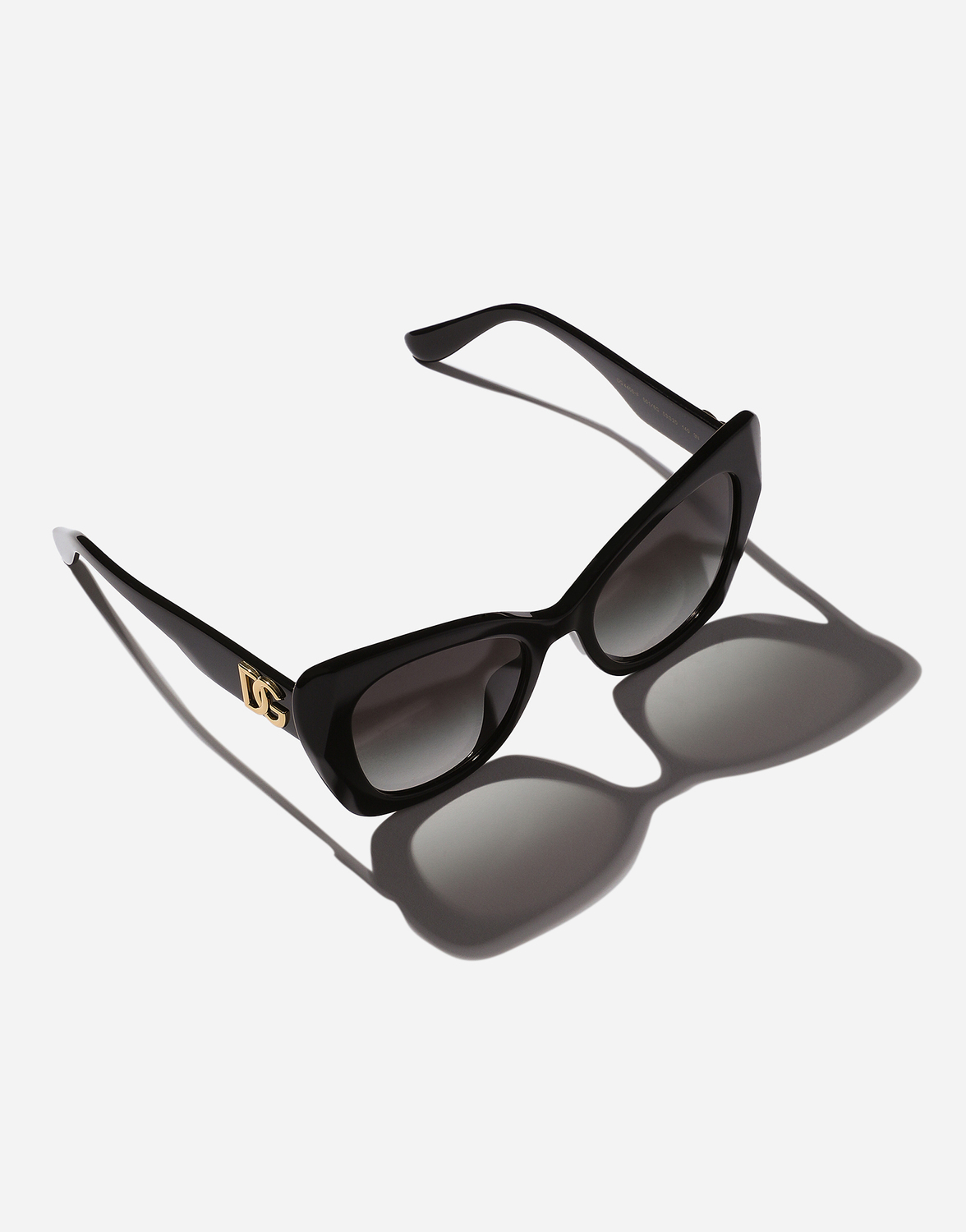 Солнцезащитные очки dg crossed Dolce & Gabbana, черный — фото 4