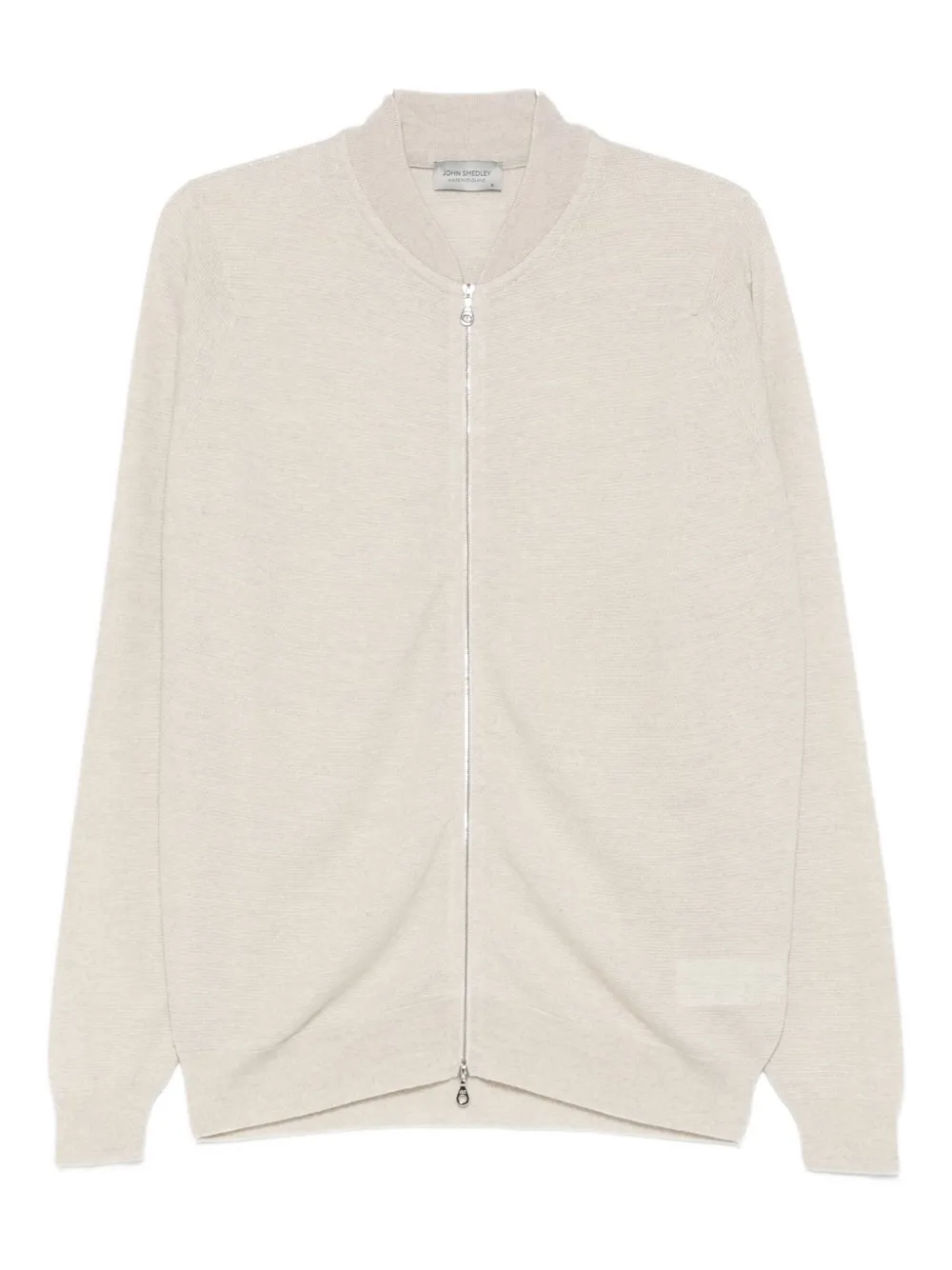 

Кардиган на молнии спереди John Smedley, нейтральный