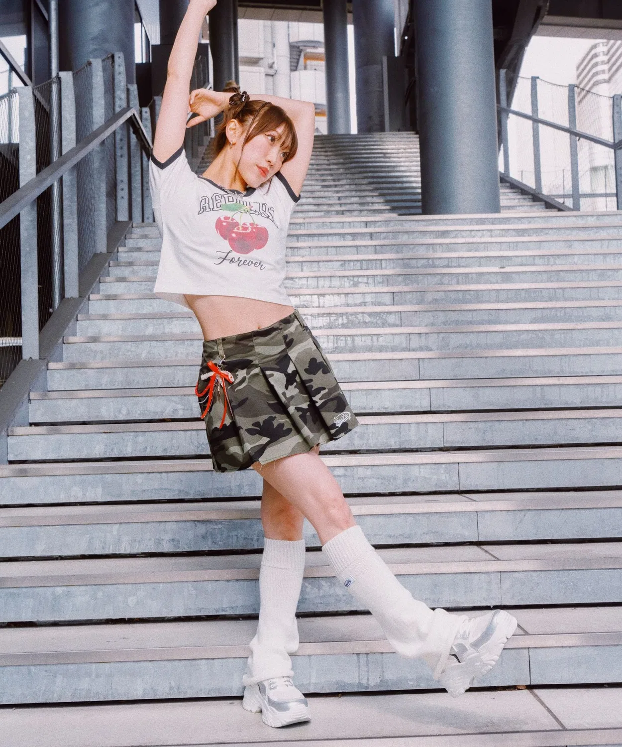 Гетры широкие HOnOKA белые — фото 3