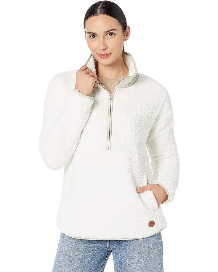 

Толстовка Royal Robbins Urbanesque Sherpa 1/2 Zip, цвет Crème