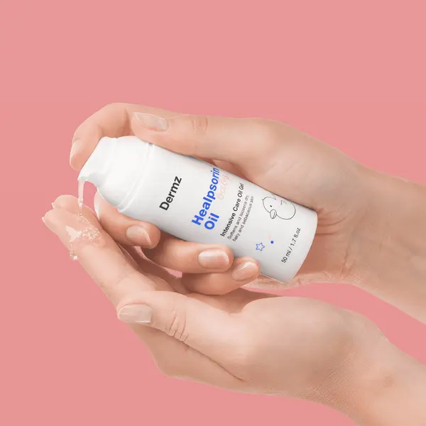 Гель-масло для детей и младенцев, 50 мл Dermz Healpsorin baby oil — фото 2
