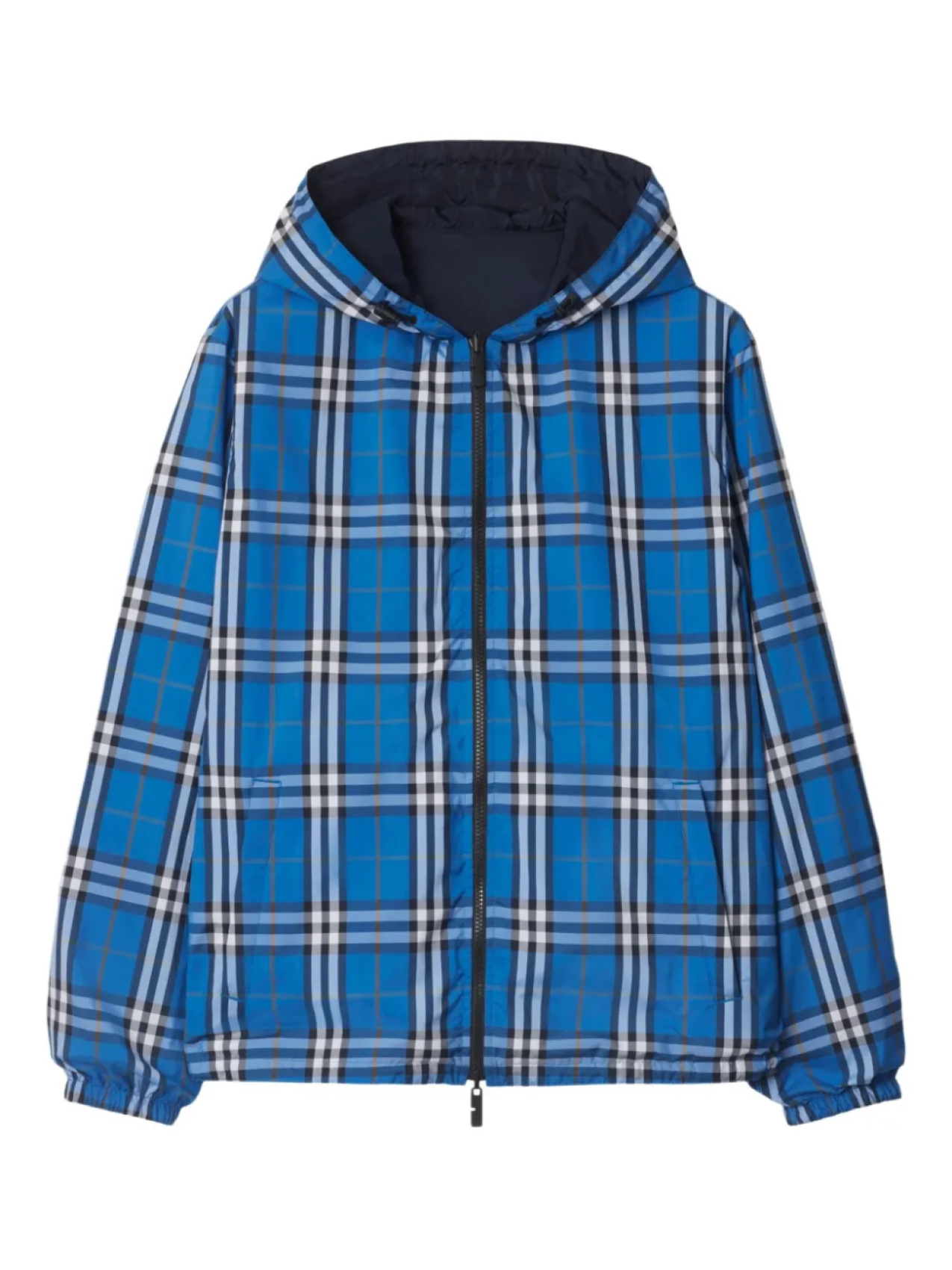 

Двусторонняя куртка в клетку Burberry, синий
