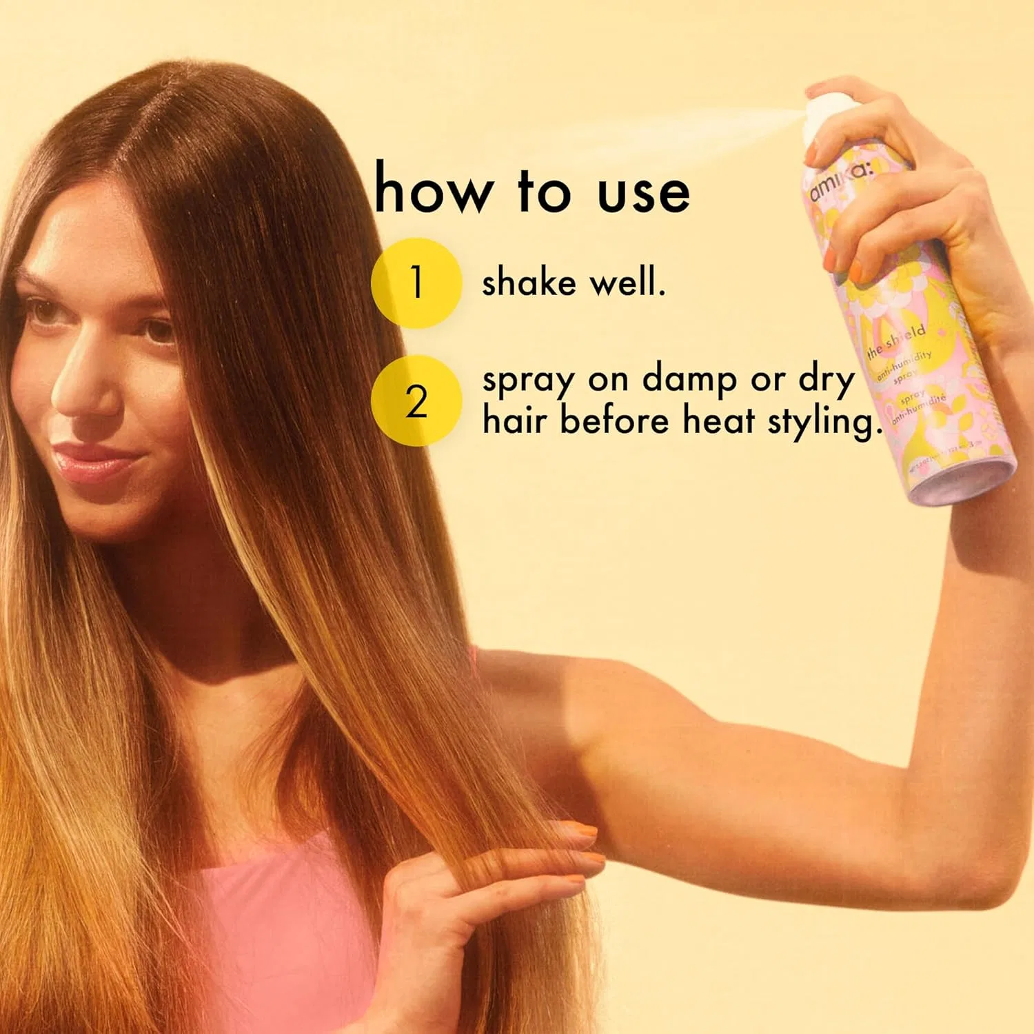Спрей для волос «The Shield Anti-Moisture Hairspray» от amika Amika — фото 4