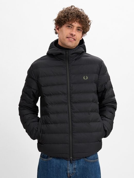 

Стеганая куртка Fred Perry, черный