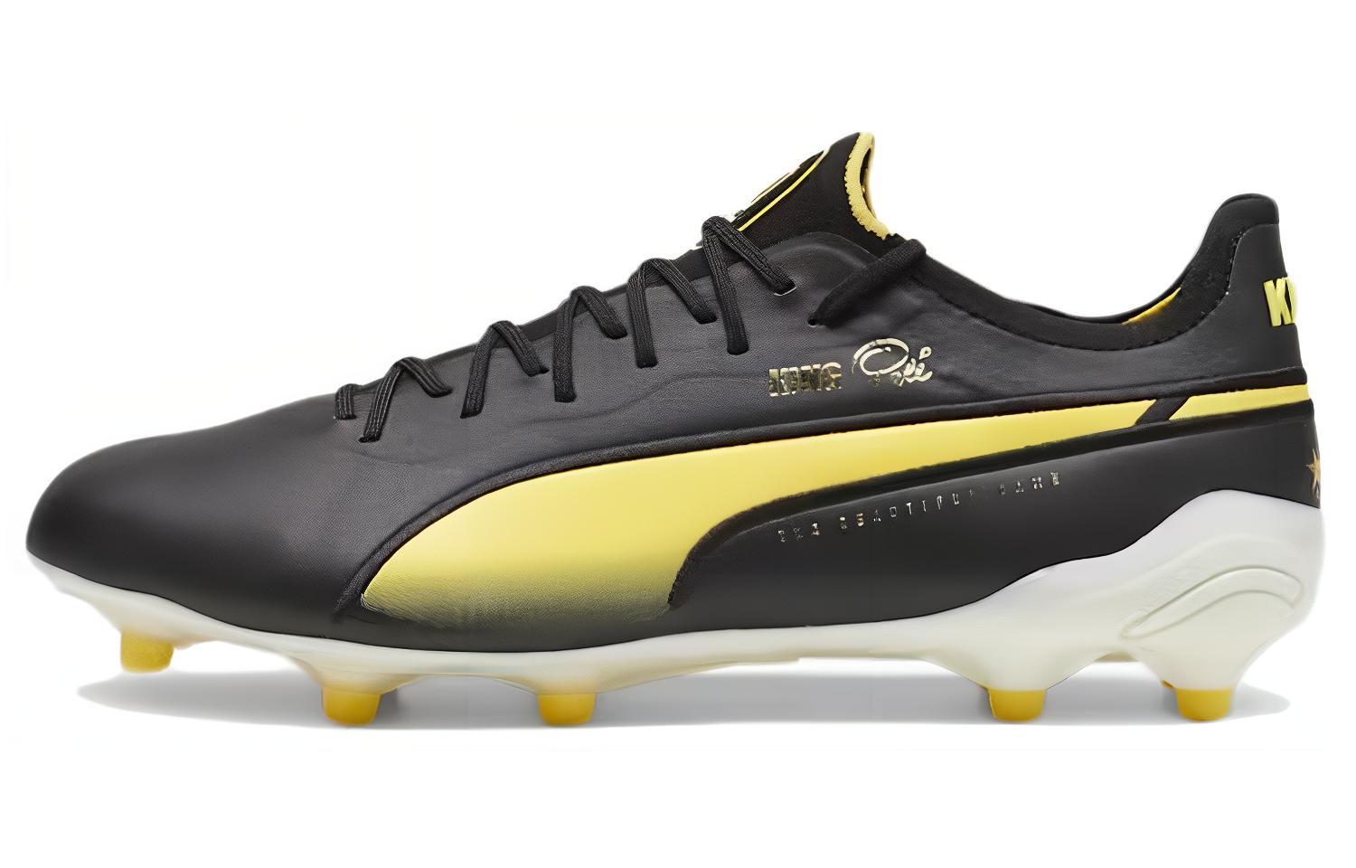 

Puma King Ultimate Футбольная обувь Мужская, Black/Yellow