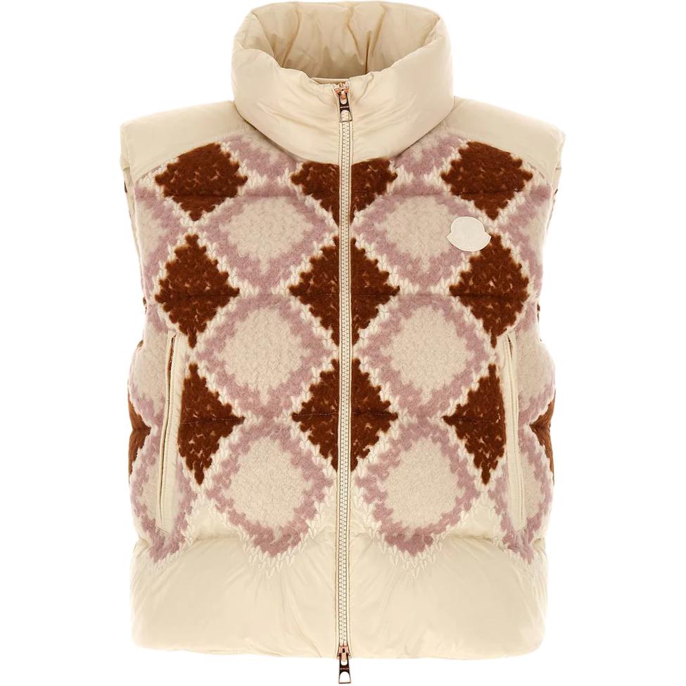 

Стеганый жилет Armathia с ромбовидным узором Moncler, мультиколор