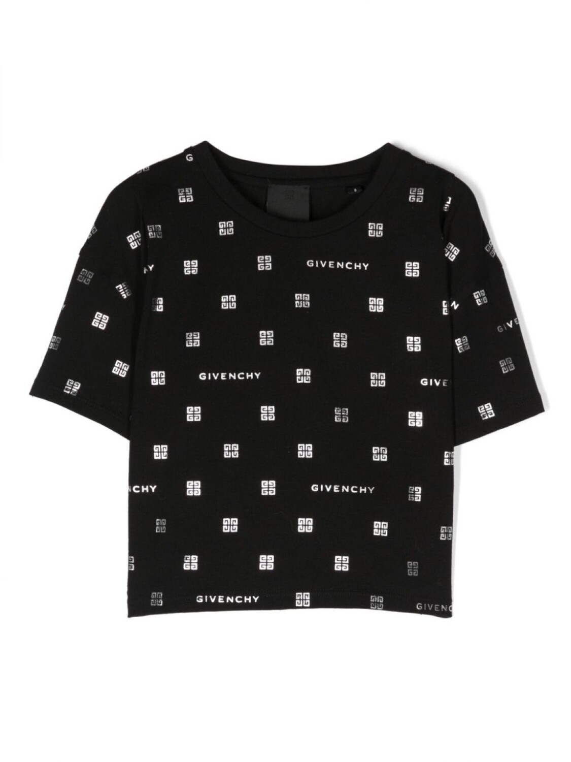 

Givenchy Kids футболка с логотипом 4G, черный
