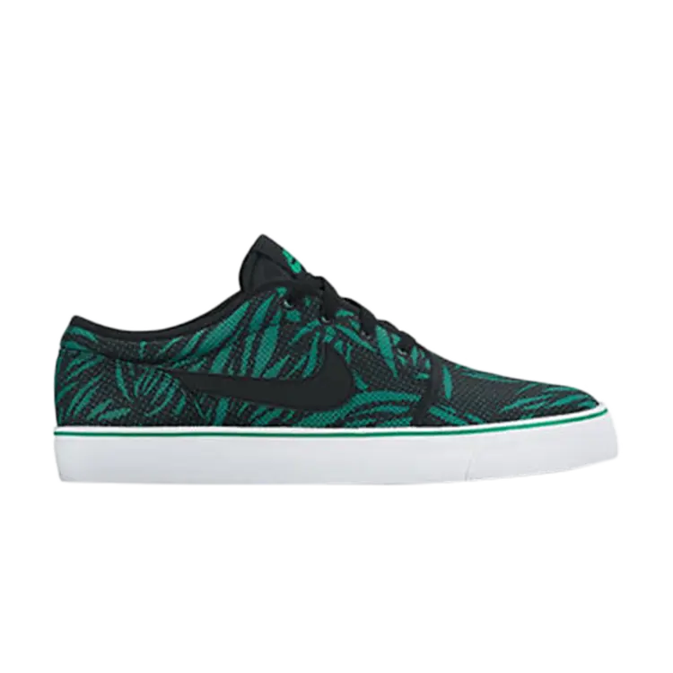 

Кроссовки Nike Toki Low TXT Print 'Lucid Green', черный