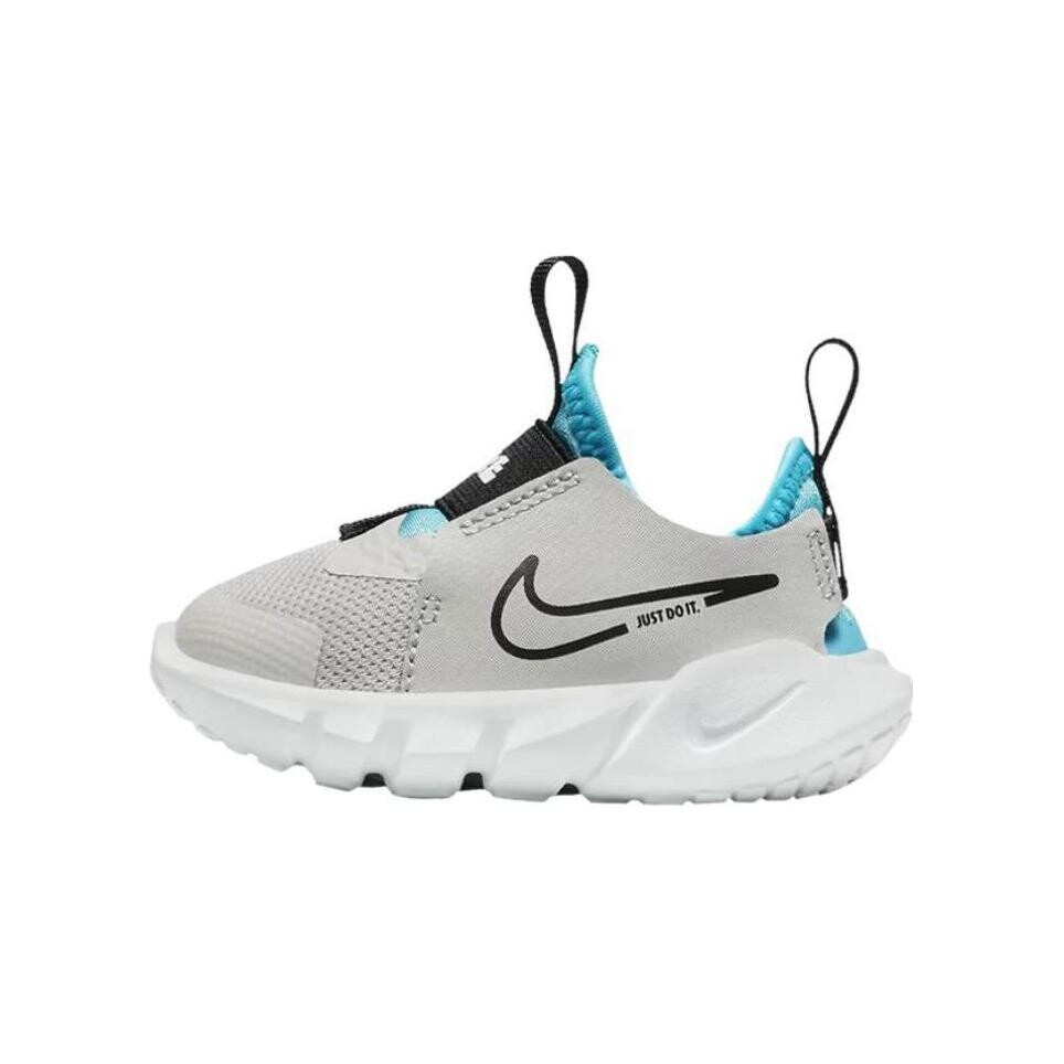 

Кроссовки Nike Flex Runner 2 TD 'Light Iron Ore Blue Lightning', серый/синий