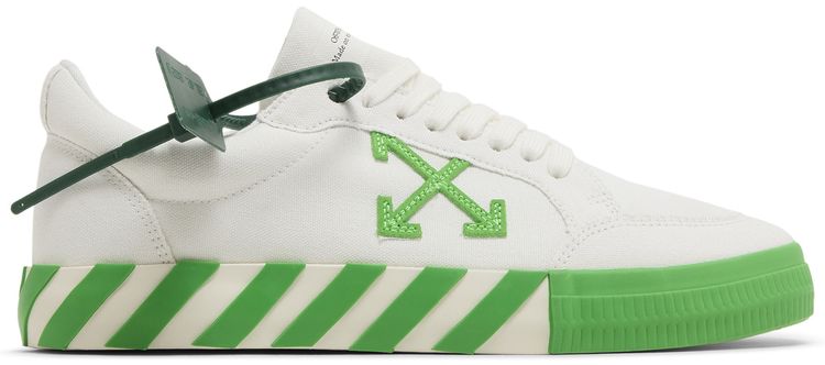 

Кроссовки Off-White Vulc Sneaker 'White Fluo Green', белый