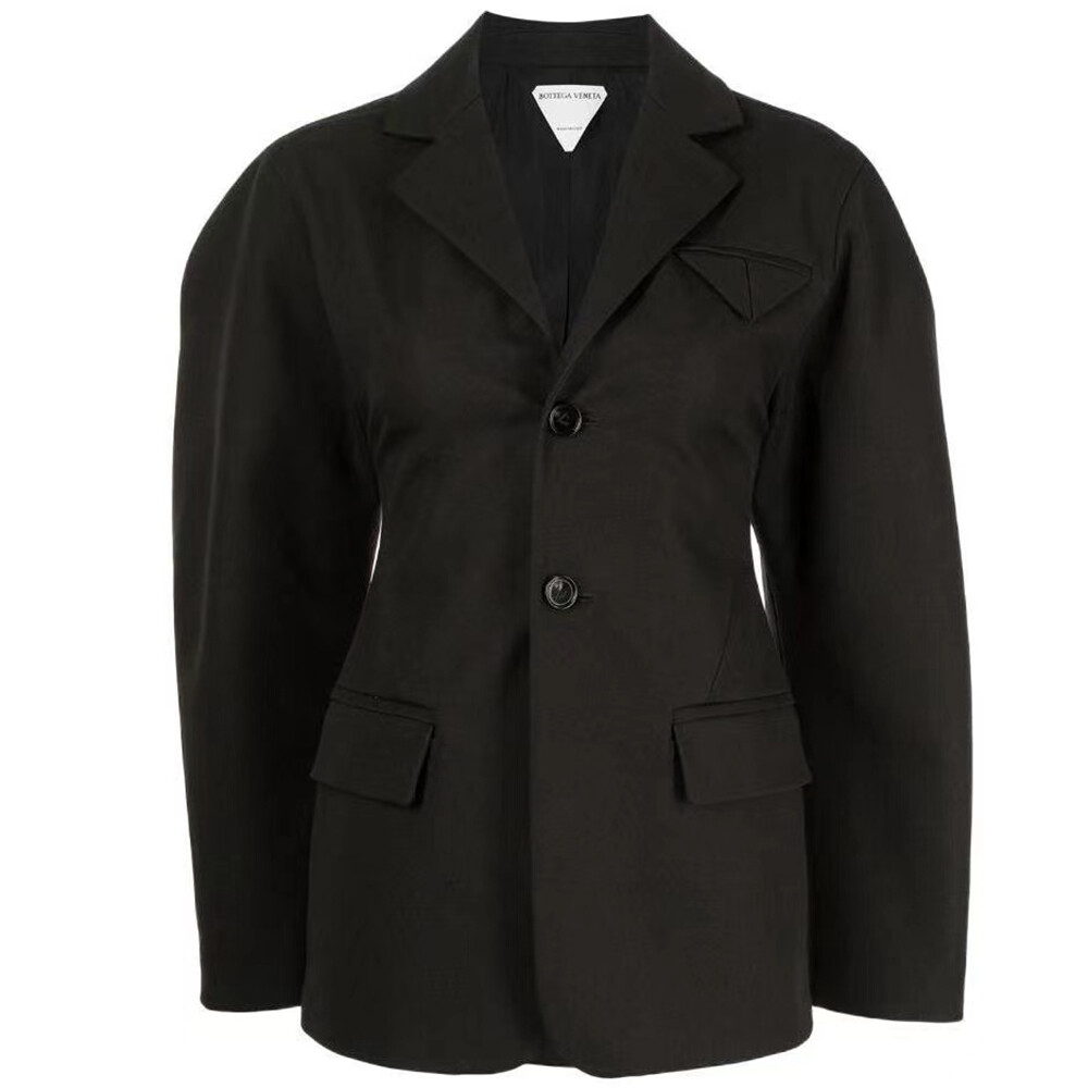 

Деловой пиджак женский черный Bottega Veneta