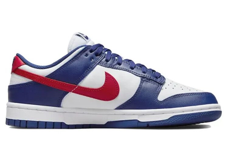

Кроссовки Nike Dunk Skateboarding Shoes Women's Low-top White/blue, белый