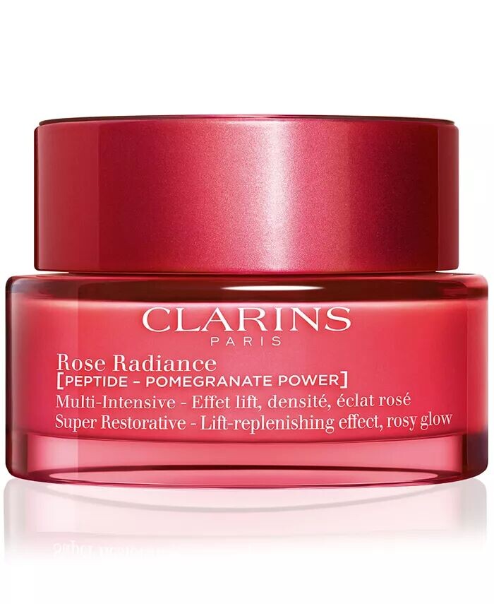 Супервосстанавливающий увлажняющий крем для лица с пептидом Rose Radiance, 1,7 унции Clarins — фото 4