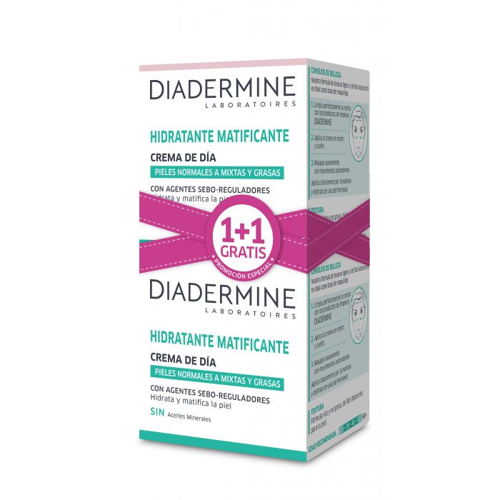 

Дневной крем для лица Crema Hidratante Día 2x1 Diadermine, 50 ml