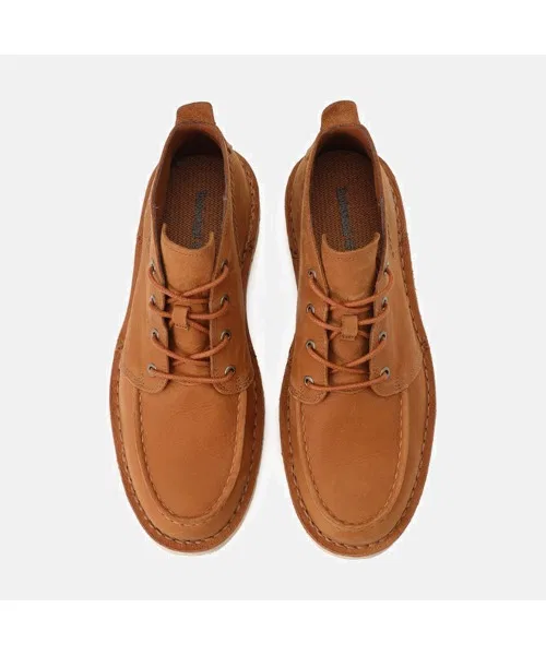Ботинки челси Timberland Premium Leather коричневые — фото 2