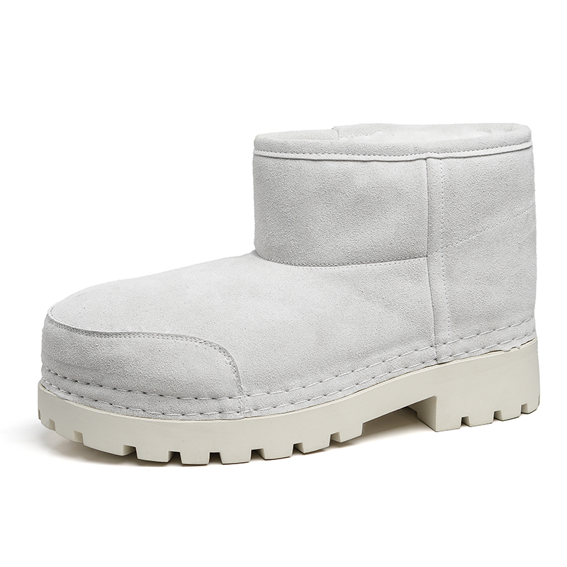 

Короткие зимние ботинки мужские Beidouniao, белый