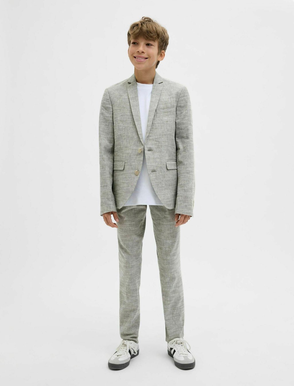 

Элегантные брюки Jack & Jones Junior, оливковый