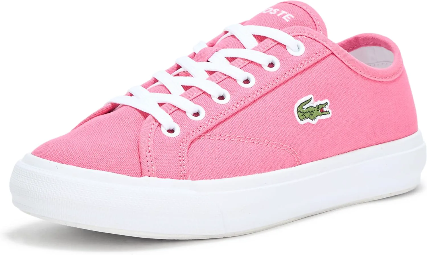 Кроссовки Lacoste Backcourt для детей и подростков унисекс, розовый/белый