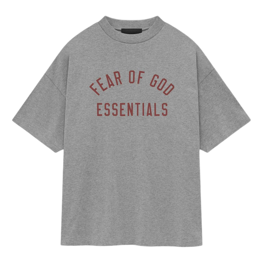 

Футболка Fear of God Essentials Jersey Crewneck Tee 'Dark Heather', серый
