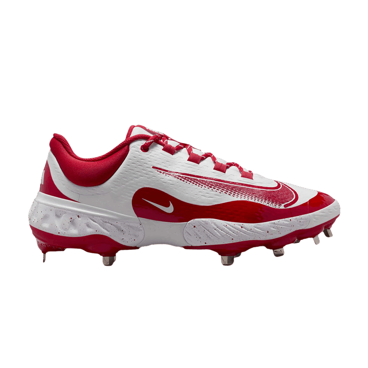 

Бутсы Nike Alpha Huarache Elite 4 Low 'White University Red', красный