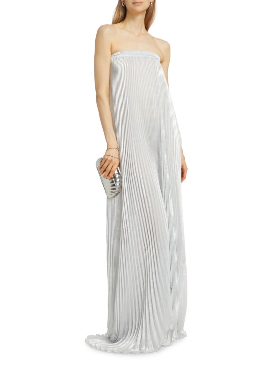 

Платье без бретелек Bisous Plissé L'Idée, цвет Mirror