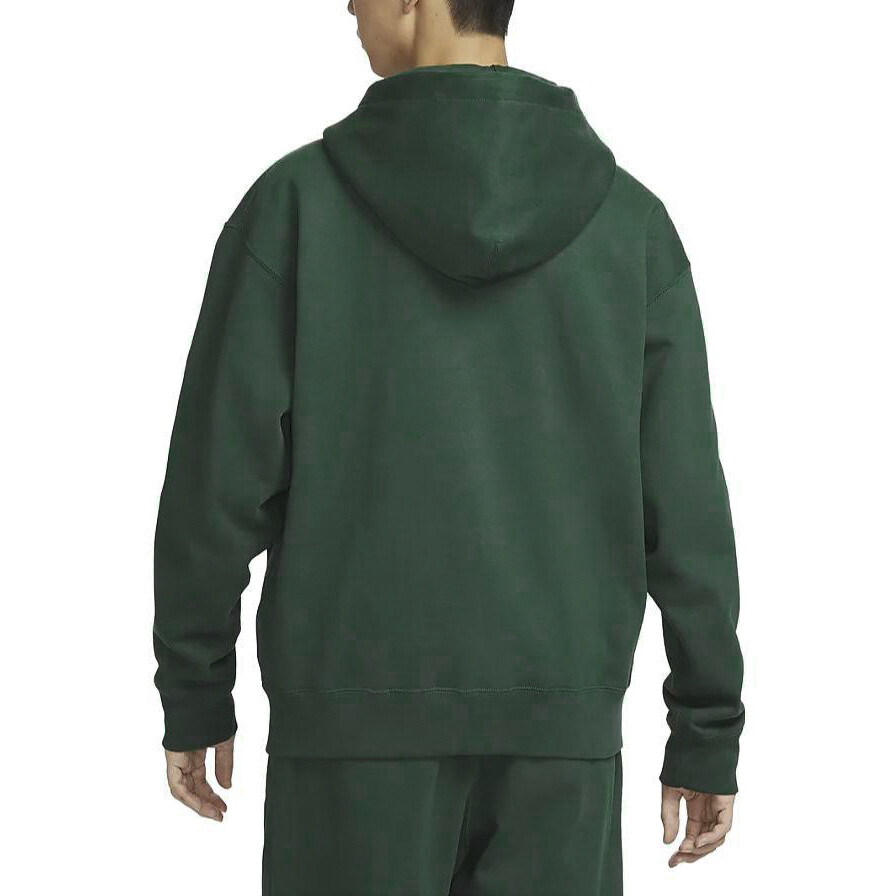 Куртка Solo Swoosh Hoodie зеленая Nike, зеленый — фото 3